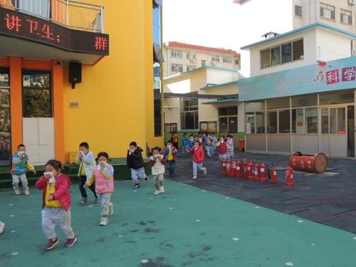 德州市直机关幼儿园消防疏散演练